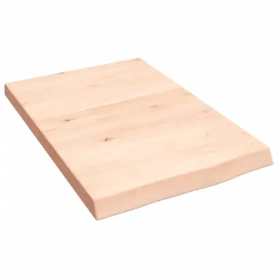 vidaXL Kopalniški pult 40x60x(2-4) cm neobdelan trden les