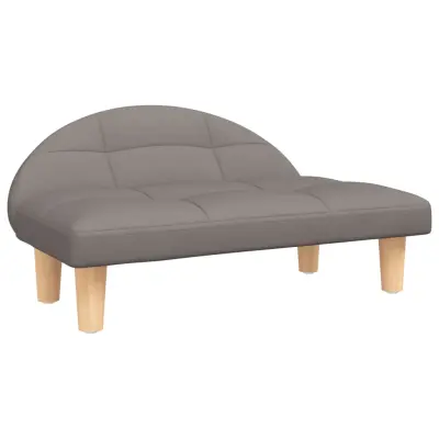 vidaXL Pasja postelja taupe 70x52x30 cm blago
