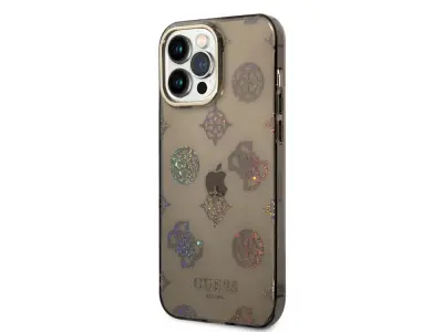 Guess, Trdo ohišje za Apple iPhone 14 Pro Max TPU Peony, ?rna