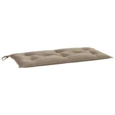 vidaXL Blazina za vrtno klop taupe 100x50x7 cm oxford tkanina