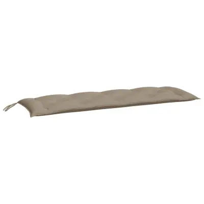 vidaXL Blazina za vrtno klop taupe 150x50x7 cm oxford tkanina