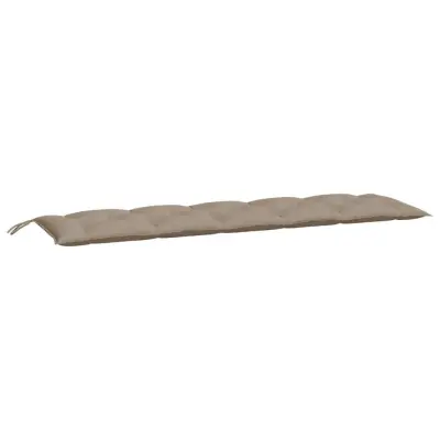 vidaXL Blazina za vrtno klop taupe 180x50x7 cm oxford tkanina