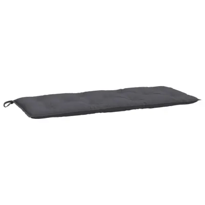 vidaXL Blazina za vrtno klop antracit 120x50x7 cm oxford tkanina