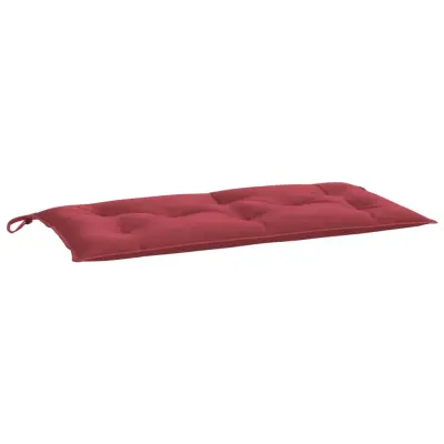 vidaXL Blazina za vrtno klop vinsko rdeča 100x50x7 cm oxford tkanina