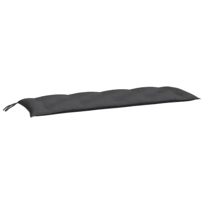vidaXL Blazina za vrtno klop antracit 150x50x7 cm oxford tkanina