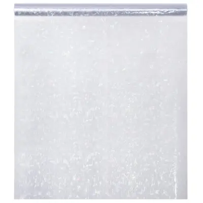 vidaXL Okenska folija matirana 3D vzorec mavrice 90x500 cm PVC