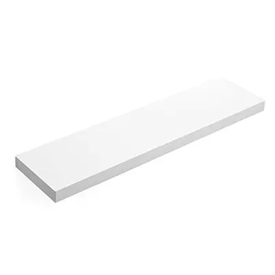 SONGMICS stenska polica 80 x 20 x 3,8 cm