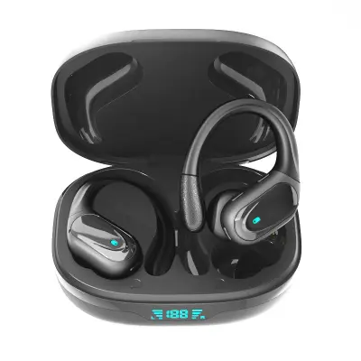 Brezžične slušalke Bluetooth 5.1 črne
