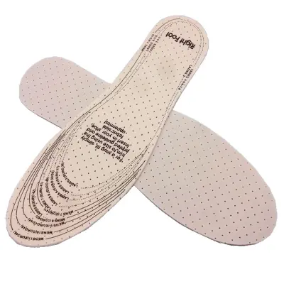 Perforirani Calico vložki iz lateksa White S