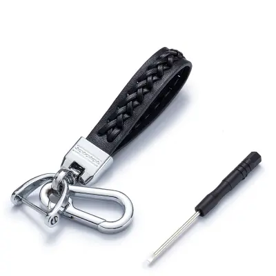 Obesek za ključe za avto Black