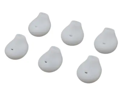 In-ear silikonske slušalke Tips Cover za Samsung Galaxy S6/S7, Note5/Note7 White