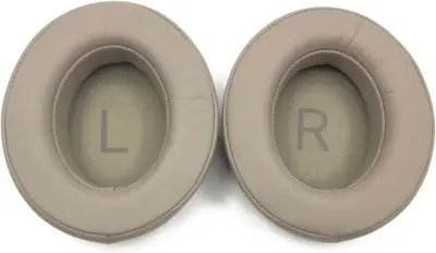 Ušesne blazinice iz jagnječje kože z zaponko za Sennheiser MOMENTUM 3 Light gold
