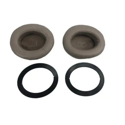 Ušesne blazinice iz jagnječje kože z zaponko za Sennheiser MOMENTUM 3 Light gold