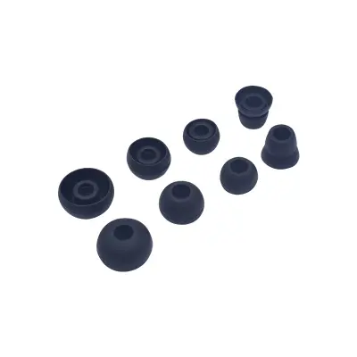 Ušesne blazinice za slušalke Powerbeats 1/2/3 in 5,5-6,5 mm 4 pari Black