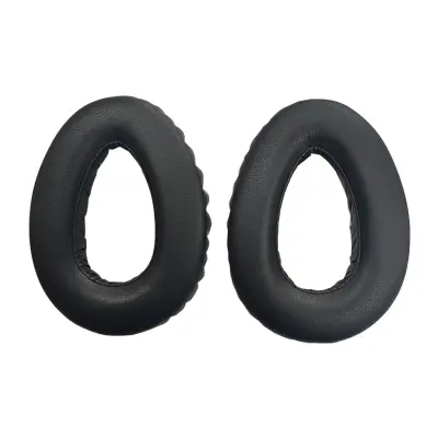 Ušesne blazinice iz ovčje kože za nadomestne blazinice za slušalke Sennheiser PXC550 1 par črne Black