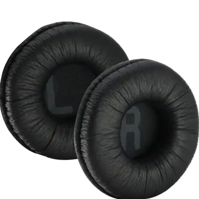 Ušesne blazinice za JBL T450BT/T500BT/Tune 600BTNC usnjene slušalke, nadomestne blazinice, črne Black