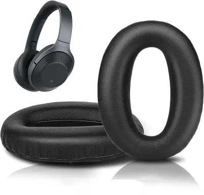 Ušesne blazinice za Sony MDR-1000X WH-1000XM2 1 par Črne