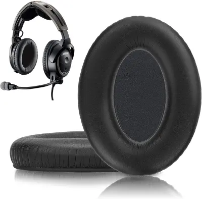 Ušesne blazinice za Bose Aviation X A20/A10 1 par Črne