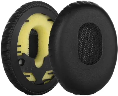 Bose QuietComfort QC 3 ušesne blazinice 1 par umetnega usnja Črna