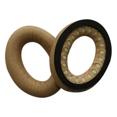 Ušesne blazinice za Bose QC35 Pravo usnje Khaki