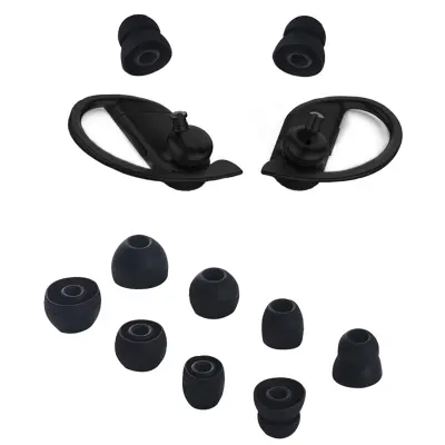 Ušesni čepki 3,8 mm Black