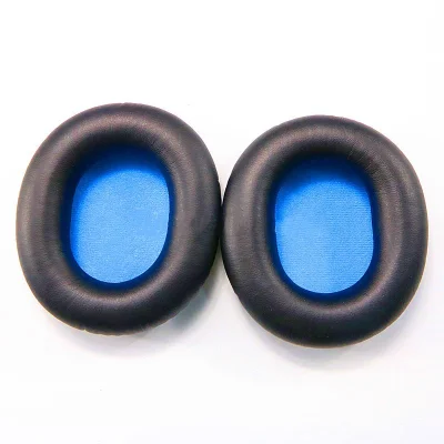 Ušesne blazinice iz PU-proteina za Sennheiser HD8 DJ/HD6 Mix z naglavnim trakom HD8 Black