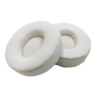 1 par ušesnih blazinic iz PU beljakovinskega usnja za Beats Solo Pro White