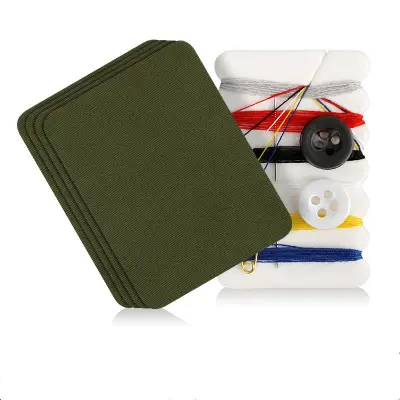 Iron on team našitki, 4 paketi Green