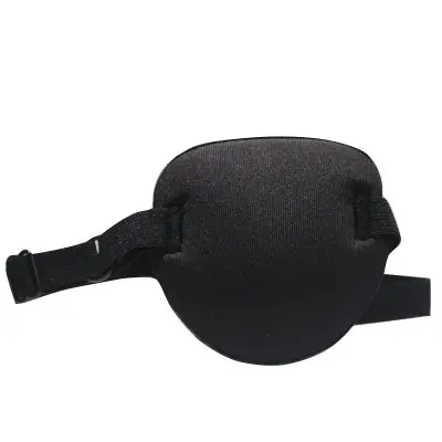 Preveza za oči z nastavljivim trakom Črna