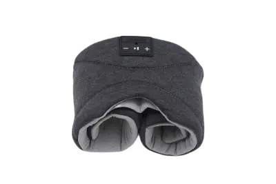 Maska za spanje z vgrajenim Bluetoothom Black