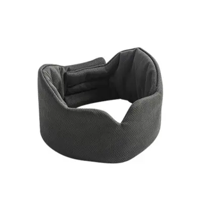 Spalna maska s popolno prekrivnostjo za oči in ušesa Black