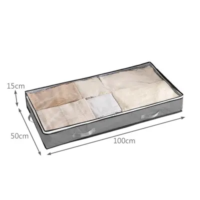 Prozorna torba za shranjevanje z ročajem Grey