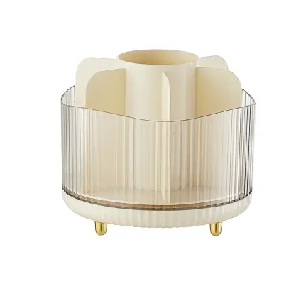 Vrtljiva kozmetična vitrina za organizatorje kozmetike