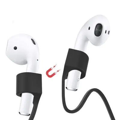 Magnetni pašček za AirPods 2, AirPods Pro 2/3 Black