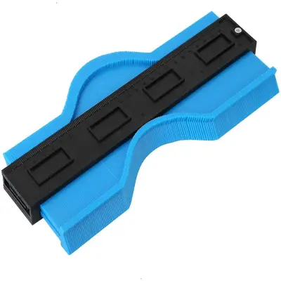 Profilna šablona za konture/oblike (25x10 cm) Modra