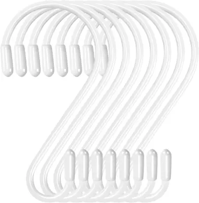 S-kavlji za kuhinjske pripomočke 12 kom White