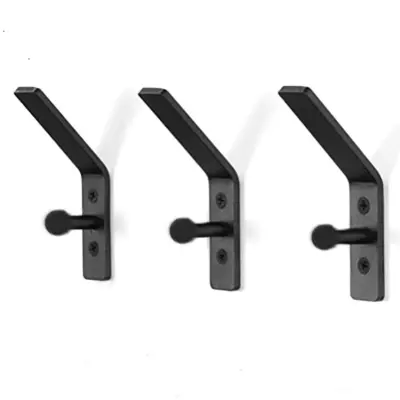 Dvojne stenske kljuke v paketu 3 železa