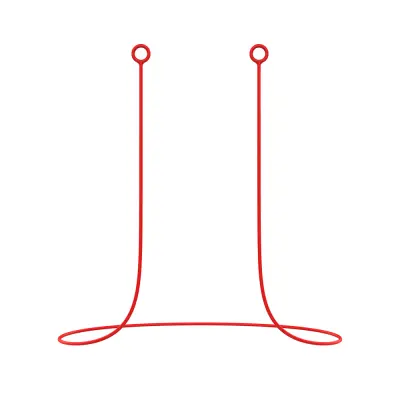 Silikonski trakovi za ušesa Red