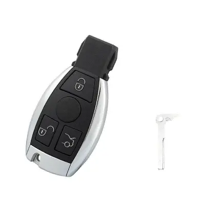 Ovitek za ključ s 3 gumbi za avtomobilski ključ Mercedes-Benz