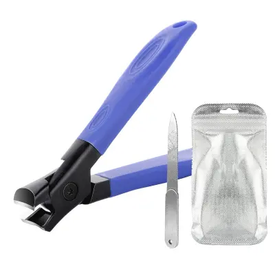 Zmogljiv ščipalec za debele nohte na nogah Blue