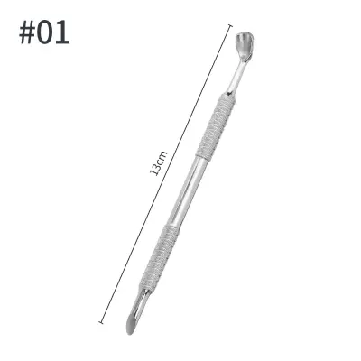 Potiskalnik obnohtne kožice, potiskalnik nohtov iz nerjavečega jekla  S Model 1