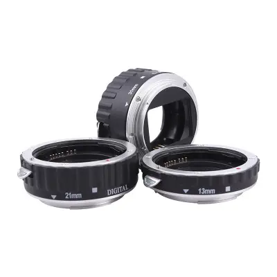 Makro objektiv za kamere Canon EOS DSLR 21 mm 31 mm 13 mm, paket 3 kosov Silver