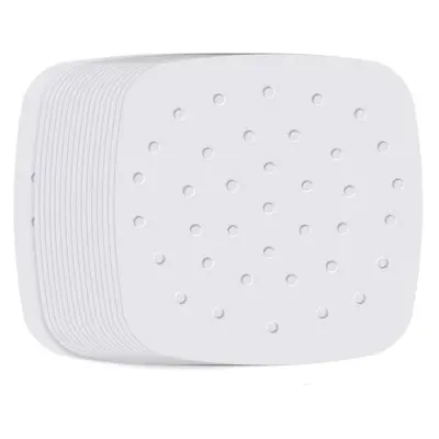 Air Fryer za enkratno uporabo, papirnata podloga proti prijemanju, 200 pak White 20,5 cm