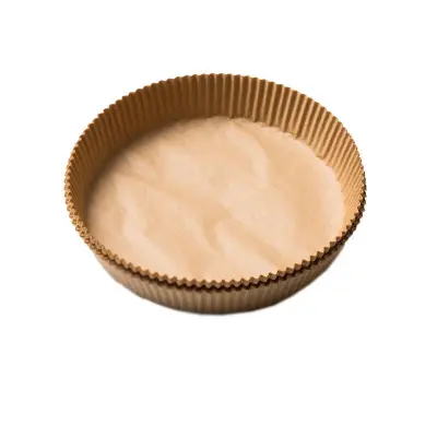 Air Fryer papir za enkratno uporabo za cvrtnike 100 kosov Brown 23 cm