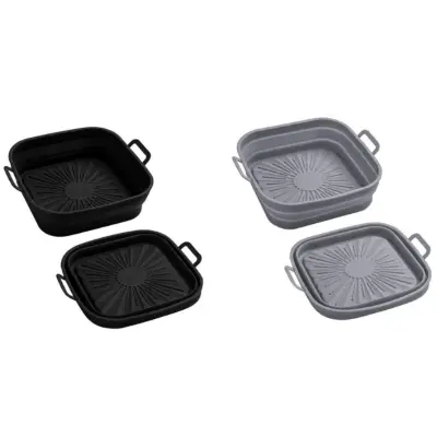 Zložljiv zračni cvrtnik Silikonska oblika 17,5 cm 2 pak MultiColor