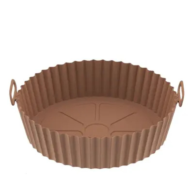 Silikonska posoda za cvrtnik Brown