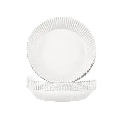 Air Fryer papir za enkratno uporabo za cvrtnike White 16 cm 50 kos