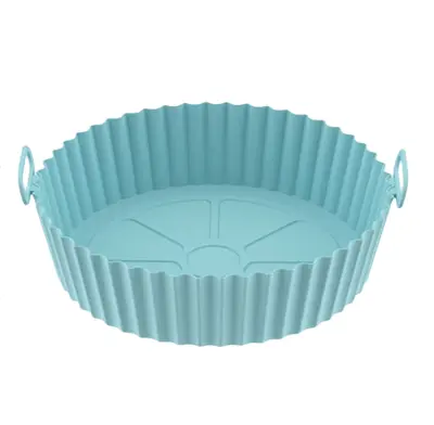 Silikonska posoda za cvrtnik Turquoise