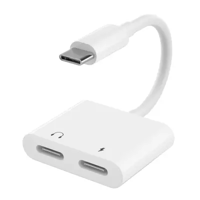 USB-C adapter za slušalke in polnilec