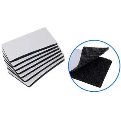 Velcro sponke 10 Set Black